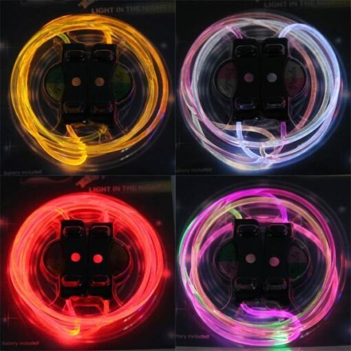 1 Pair Cool 19 Color For Pick LED Flashlight Up Glow Shoelaces Party Decoration Toys - Toys Ace