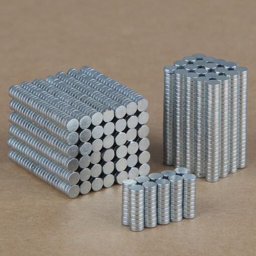 Slate Gray 100PCS 3mm x 1mm N35 Rare Earth Neodymium Super Strong Magnets