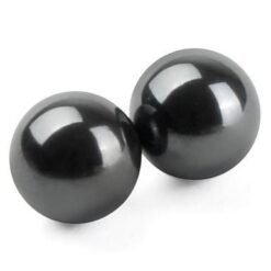 Black 2PCS Round Powerful Magnet Balls Ferrite Large Ball