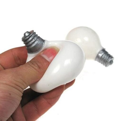 Beige 2PCS Novel Shock Toys Water Polo White Bulb Vent Toy Creative Gift