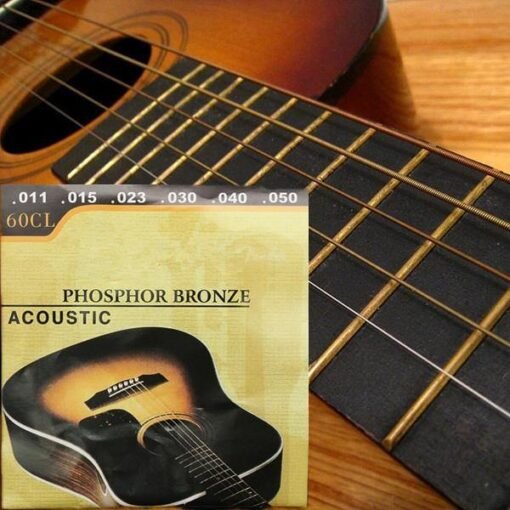 Light Goldenrod 60CL (.011-.050) Phosphor Bronze Wound Steel Acoustic Guitar Strings