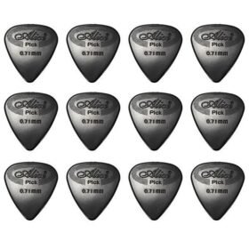 Dark Slate Gray 12PCS Celluloid Guitar Picks Plectrums  0.71mm For Guitar Bass