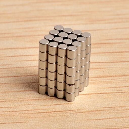 Rosy Brown 100pcs N40 D2X2mm Neodymium Magnets Rare Earth Magnet