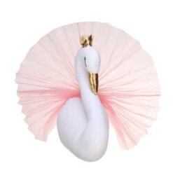 36cm 14" Golden Crown Swan Girl Swan Animal Doll Stuffed Plush Toy Home Decor - Toys Ace