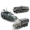 1/72 4D World War II Germany Armored Carrier Military Assembled Model Toys - Toys Ace