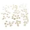 Gray 12PCS/Set Handmade Slime DIY Material Colorful Beads Fruit Slice Soft Ceramic Granules Pearl Powder