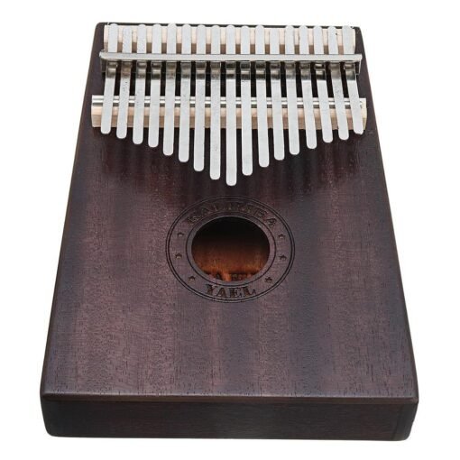 Dim Gray 17 Keys Wooden Kalimba African Mahogany Thumb Pocket Piano Finger Percussion Music Instrument