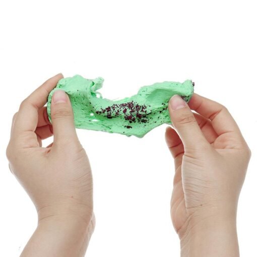 Dark Sea Green 60ML Matcha Slime Oreo Ice Cream Mud Mixed Plasticine Mud DIY Gift Toy Stress Reliever Clay