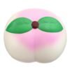 Pink 25*23CM Huge Squishy Dark Luminous Peach Super Slow Rising Fruit Toy With Original Packing