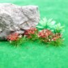 28Pcs Scene Mini Flower Cluster Miniature Model Landscape Sand Table Decorations - Toys Ace