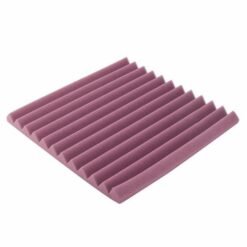 Dim Gray 30x30x3cm Purple Acoustic Soundproof Foam Sound Absorbing Waved Sponge