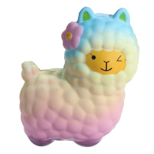 16CM Jumbo Squishy Cute Alpaca Galaxy Super Slow Rising Scented Fun Animal Toys - Toys Ace