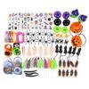 White Smoke 120PCS Mischievous Insect & Halloween Tricky Toys for Children's Party Games