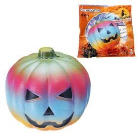 10CM Colorful Pumpkin Toy Simulation PU Bread Halloween Gifts Soft Decor Toy Original Packaging - Toys Ace