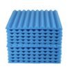 Steel Blue 12PCS Acoustic Panels Soundproofing Foam Acoustic Tiles Studio Foam