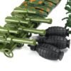 Olive Drab 300Pcs Soldier Military Plane T ank Model Movable Joints Toys Boys Kids Gift
