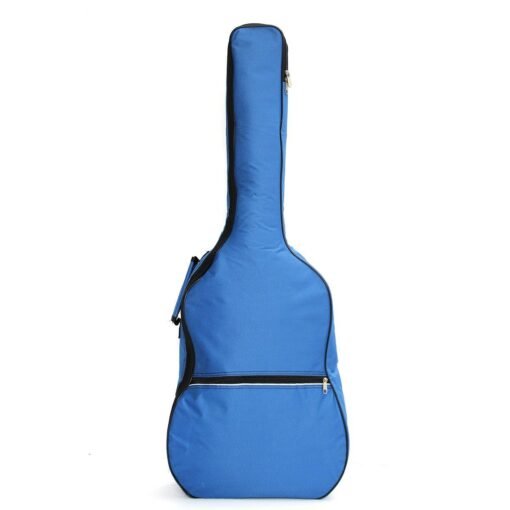 Steel Blue 39 40 41 Inch Double Straps Padded Waterproof Acoustic Guitar Bag