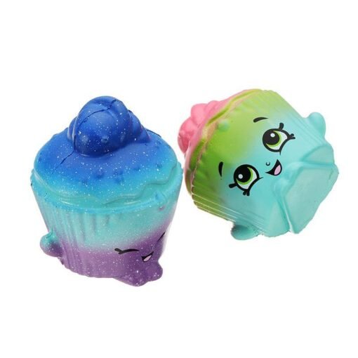 2Pcs Cream Cake Squishy 6.5*3.5cm Slow Rising Soft Collection Gift Decor Toy - Toys Ace