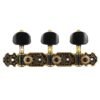 Dark Olive Green 2Pcs Acoustic Classical Guitar Tuning Pegs Machine Heads Tuners Guitar Parts