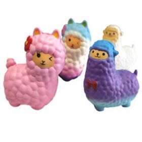 16CM Jumbo Squishy Cute Alpaca Galaxy Super Slow Rising Scented Fun Animal Toys - Toys Ace