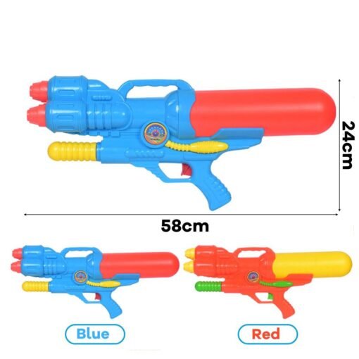 Dodger Blue 1500ml Red Or Blue Toy Water Sprinkler With A Range Of 7-9m Plastic Water Sprinkler For Children Beach Outdoor Toys