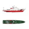 Firebrick 1/250 39cm 2.4G China Sea Patrol 3383 RC Boat 25km/h Double Motor Children Toy Model