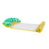 Lavender 138*79CM Summer Foldable Pineapple Water Hammock Swimming Pool Inflatable Cushion Floating Lounge Chair Toy