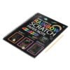 Black 10PCS Funny Scratch Painting Notebook DIY Drawing Toy Big Blow Children Paper Art Educational Toys