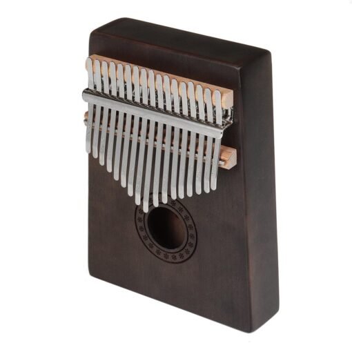 Dark Slate Gray 17 Key Kalimba Finger Piano Mbira Mahogany Keyboard Wood Musical Instrument