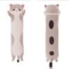 110/130cm Cute Plush Cat Doll Soft Stuffed Pillow Doll Toy for Kids - Toys Ace