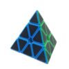 Dodger Blue 5Pcs Per Box Carbon Fibre Magic Cube Pyraminx Dodecahedron Axis Cube 2x2 And 3x3 Cube Speed Puzzle