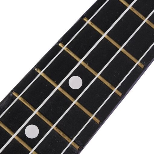 Black 21 Inch Economic Soprano Ukulele Uke Musical Instrument With Gig bag Strings Tuner