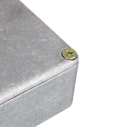 Dark Gray 1590DD Diecast Aluminium Stomp Case Enclosure for DIY Guitar Effect Pedal