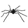 Black 125cm Black Spider Halloween Props Spider Web Plush Cotton Haunted House Decoration Toys With OPP Bag