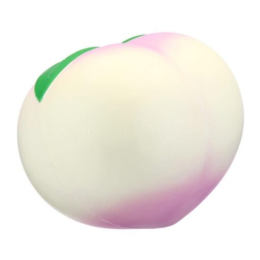 Antique White 25*23CM Huge Squishy Dark Luminous Peach Super Slow Rising Fruit Toy With Original Packing