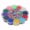 Dark Slate Blue 3000pcs Bear Head/Plum DIY Fuse Beads Water Beads Sticky Beads Art Craft Toys Kids
