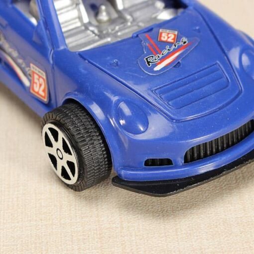 Royal Blue 12xHZ Pull Back Racing Car Toys with Light Color Random