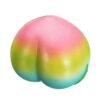 Rainbow Color Peach Squishy Toy 9.5*8.5*8cm Slow Rising With Packaging Collection Gift - Toys Ace