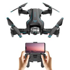 Rosy Brown FUNSKY S20 Pro WIFI FPV With 4K HD Camera GPS Positioning Mode Intelligent Foldable RC Drone Quadcopter RTF
