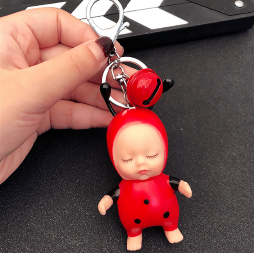 Cartoon Sleeping Cute Doll Keychain Kids Toys - Toys Ace