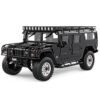 Dark Slate Gray HG P415 Upgraded Light Sound 1/10 2.4G 16CH RC Car for Hummer Metal Chassis Vehicles Model w/o Battery Charger