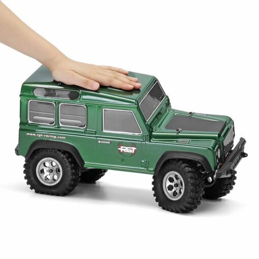 Dim Gray HSP RGT 136100 1/10 2.4G 4WD Rc Car Rock Cruiser Waterproof Off-road Truck RTR Toy