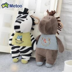 Metoo Horse Zebra Lamb Plush Doll Backpack Strap Accessories Key Chain Creative Gift - Toys Ace