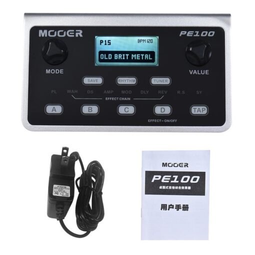 MOOER PE100 Portable Multi-effects Processor Guitar Effects Pedal - Toys Ace