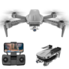 Dark Gray LYZRC L106 Pro 5G WIFI FPV GPS With 4K HD Dual Camera Two-axis Mechanical Anti-shake Gimbal Optical Flow Positioning Foldable RC Drone Quadcopter RTF
