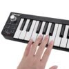 Worlde Easykey 25 Portable Electronic MIDI Keyboard Mini 25 Key USB MIDI Controller