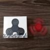 Saddle Brown Fidget Hand Spinner Fingertips Gyro Stress Reliever Toy Tri Spinner Whiny For Autism And ADHD Kids