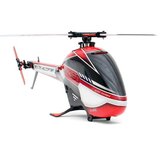 Brown ALZRC Devil 380 FAST FBL 6CH 3D Flying RC Helicopter Standard Combo With 3120 Pro Brushless Motor 60A V4 ESC