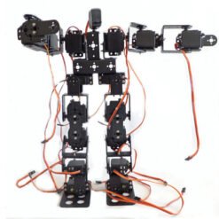 DIY 17DOF RC Dancing Robot Educational Walking Race Robot Kit (Black) - Toys Ace