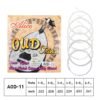 Tan Alices OUD Strings AOD-11 Set Silver-Plated Copper Wound White Clear Nylon for Classical Guitar Instrument Accessories